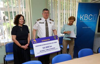 Riječki policajci donirali 50.000 kuna za Pedijatrijsku bolnicu