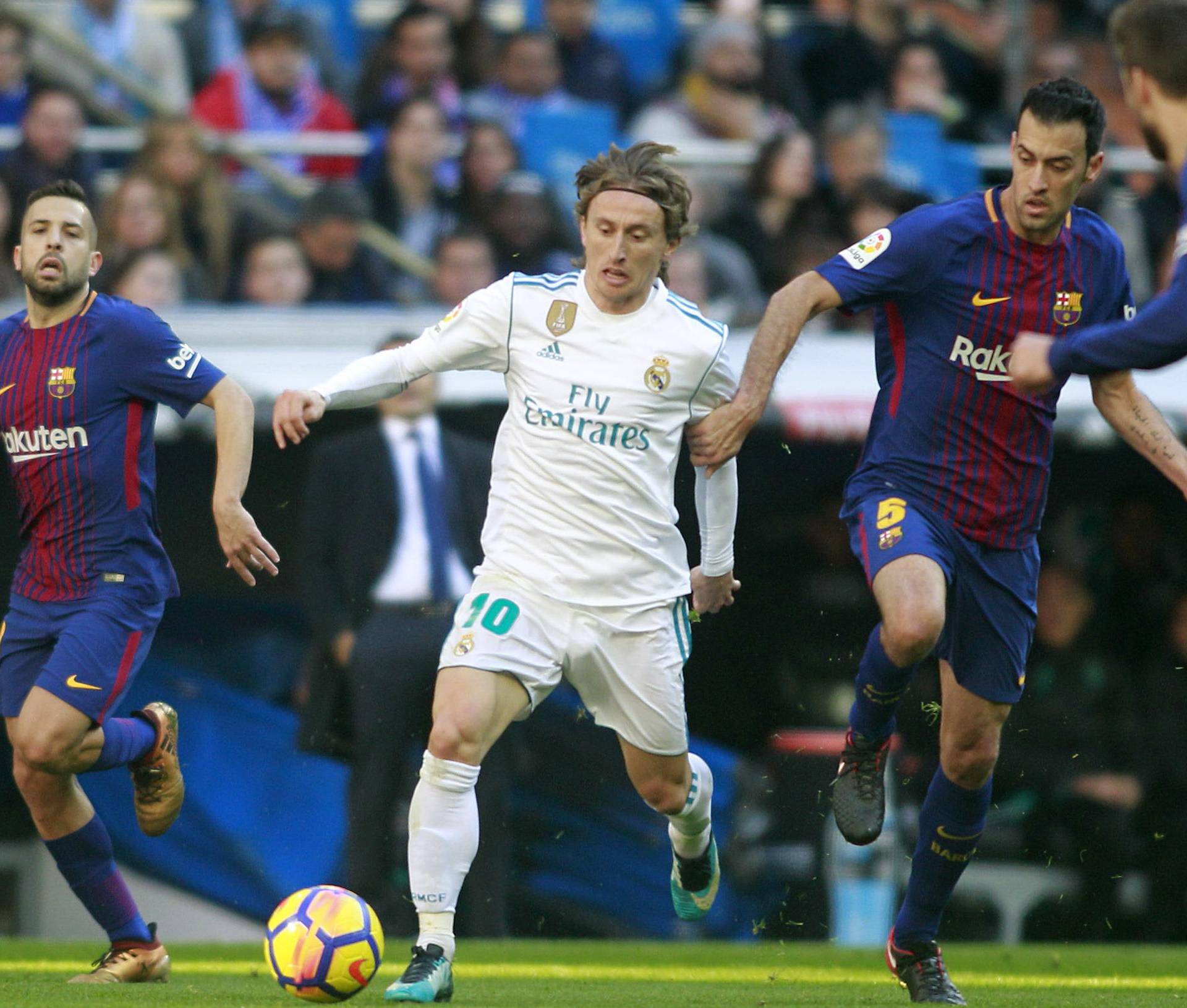 REAL MADRID v FC BARCELONA. LA LIGA 2017/2018. ROUND 17.