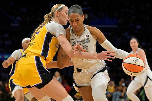WNBA: Las Vegas Aces at Los Angeles Sparks