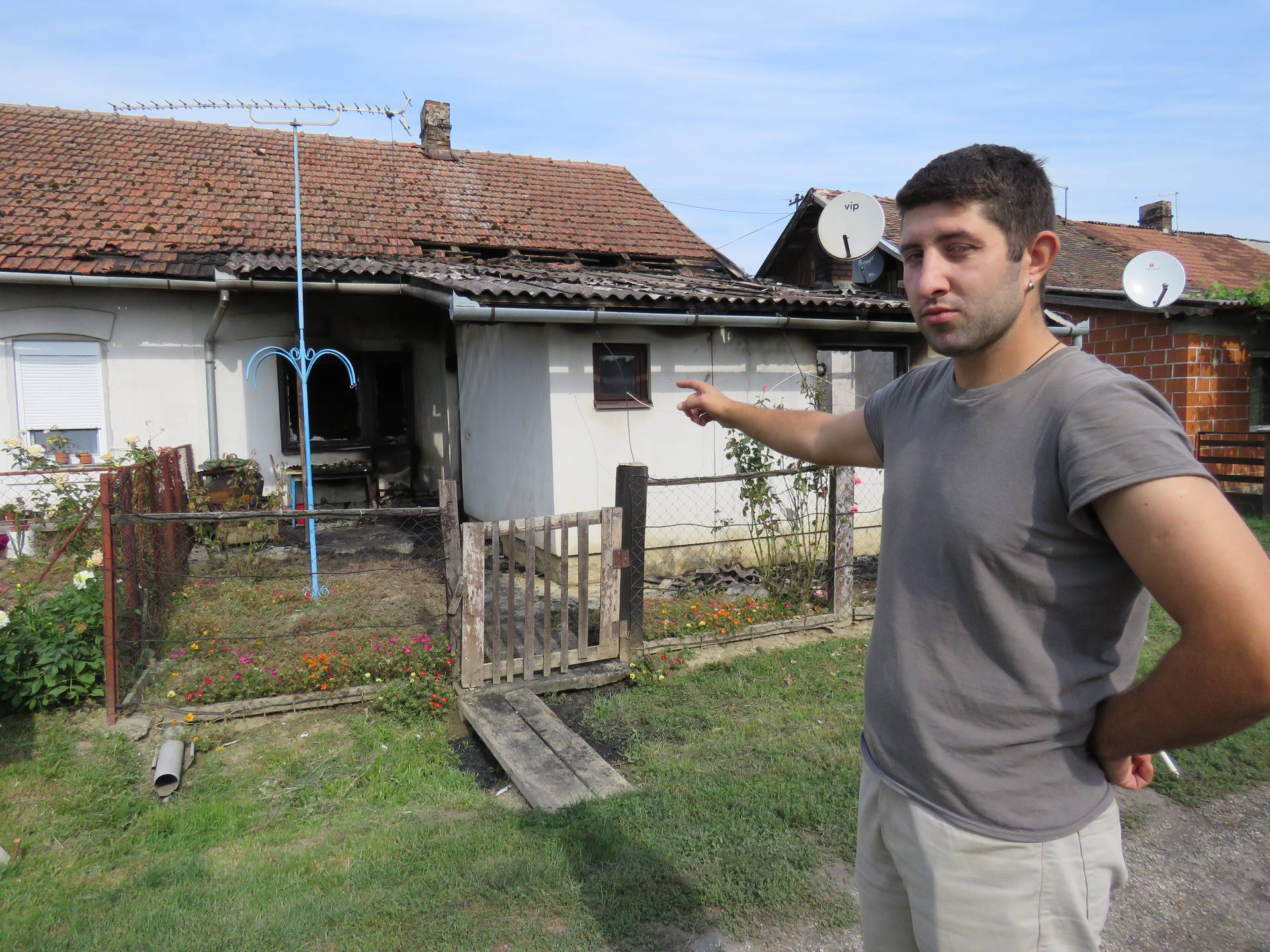 'Kad sam došao do kuće plamen je susjedu već ušao kroz prozor, dim ga je vjerojatno ugušio...'