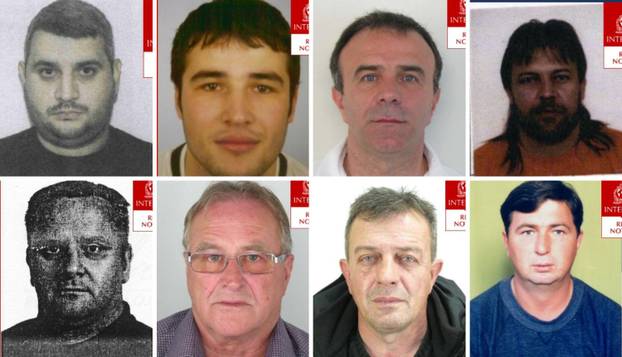 FOTO Ovo su Hrvati koje traži Interpol. Na crvenoj tjeralici su!
