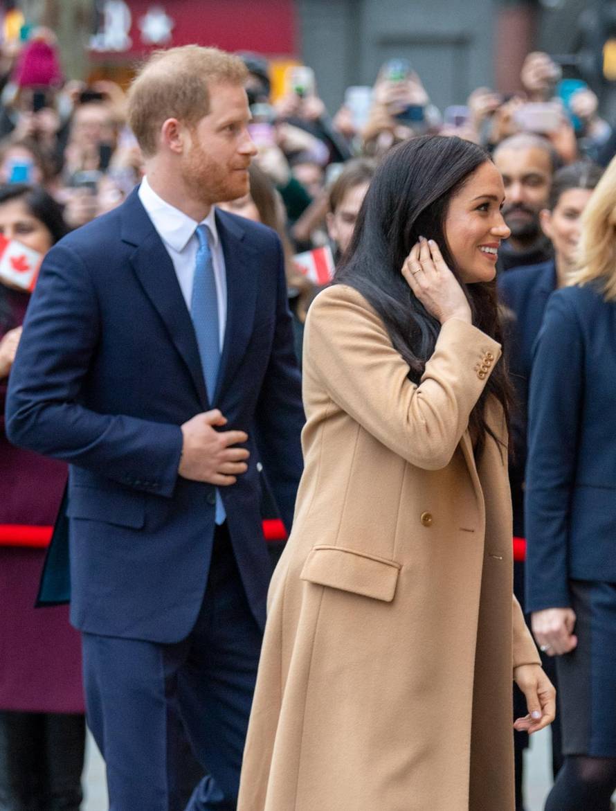 Duke and Duchess of Sussex visit to Canada House