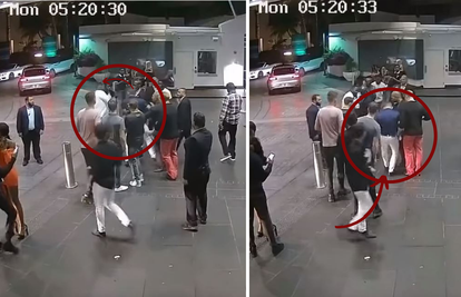 Snimka napada: Udario dečka, a onda mu je zdrobio mobitel