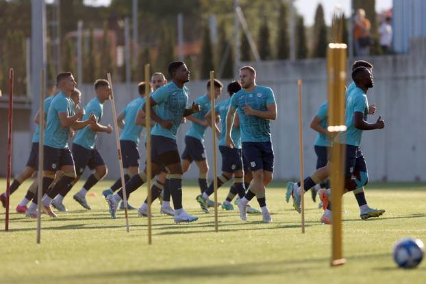 Trening HNK Rijeka uo?i uzvratne utakmice drugog pretkola Konferencijske lige protiv KF Dukagjini