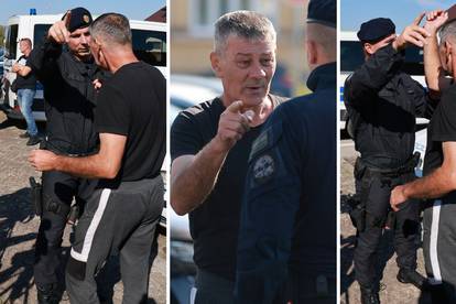 FOTO Pogledajte incident ispred kuće uhićenog HDZ-ovca! Sad su im novinari krivi jer snimaju