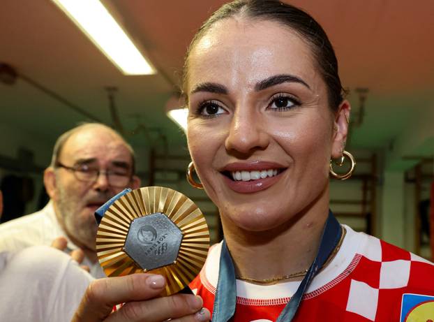 Split: Doček Barbare Matić u Judo kluvu Pujanke