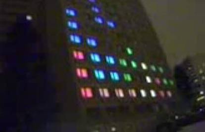 Finska: Igrali tetris sa svjetlima stambene zgrade