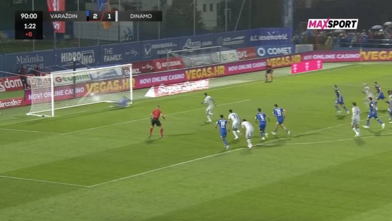 VIDEO Varaždin je bio nadomak senzaciji, Kulenović iz penala u 92. spasio Dinamo. Evo golova