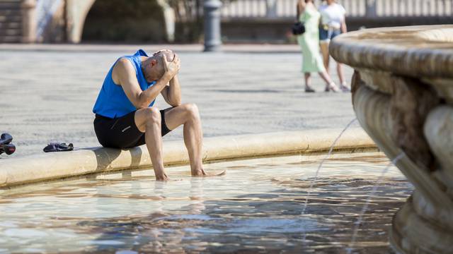 Heat wave in Spain