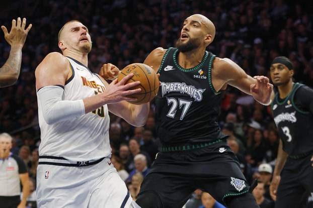 NBA: Denver Nuggets at Minnesota Timberwolves