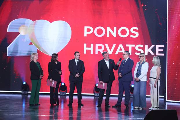 Zagreb: Svečana dodjela nagrade Ponos Hrvatske