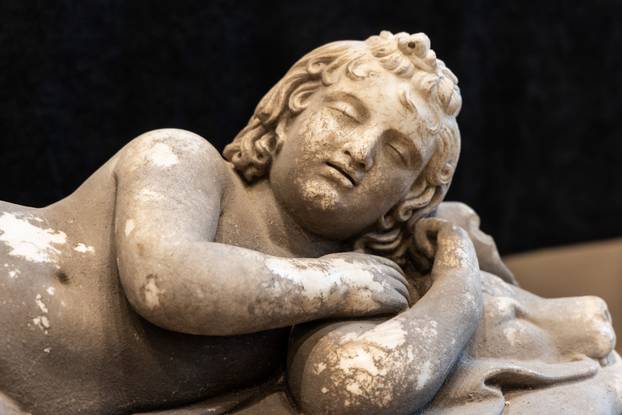 Pula: Predstavljen nedavno poronađen “Usnuli Kupid”