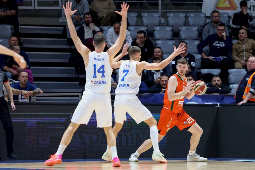 Zadar: Zadar i Cedevita Olimpija odigrali utakmicu 16. kola AdmiralBet ABA lige