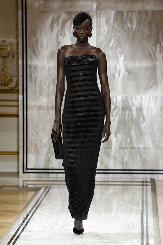 GIORGIO ARMANI PRIVÃ Haute Couture Fall/Winter 2025-2026 Runway during Paris Haute Couture Fashion Week on July 2025 - Paris; France 08/07/2025