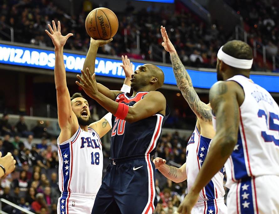 NBA: Philadelphia 76ers at Washington Wizards