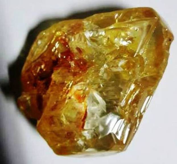 An undated picture of a 706-carat diamond discovered by pastor Emmanuel Momoh in eastern Sierra Leone