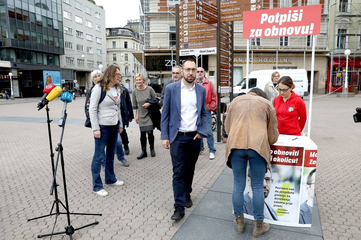 Skupljaju potpise za izvanredno zasjedanje Sabora iza izbora