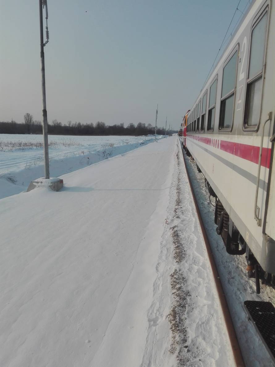 Vlak stao kod Vrbovca: 'Vani je bilo -12, a grijanje nije radilo!'