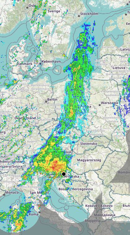 VIDEO Meteokaos širom Europe: Nevrijeme do Švedske, snijeg i u Sloveniji, niz pijavica na moru