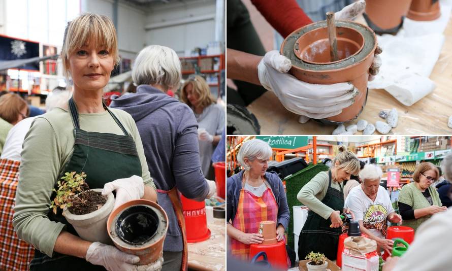 Vrtlarica: Posuda od betona za cvijeće trpi kišu, led pa i snijeg
