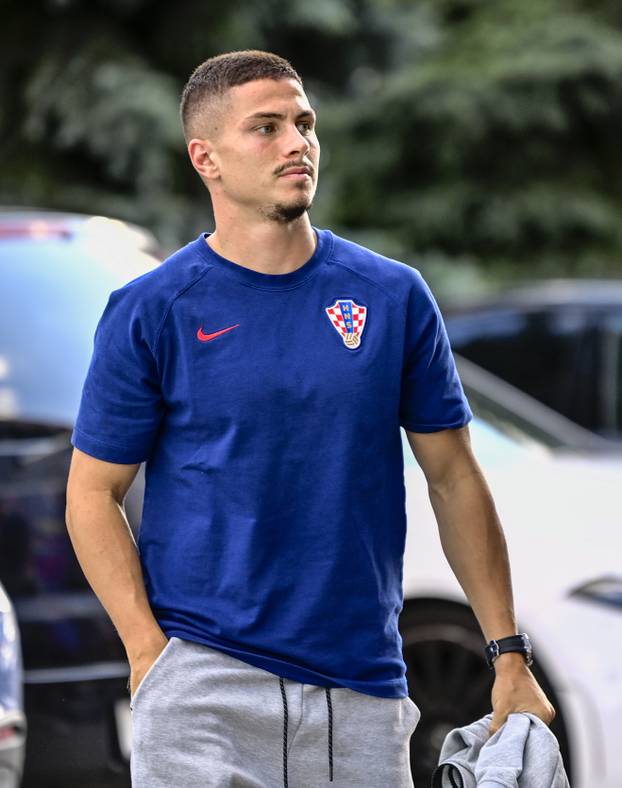 Zagreb: Hrvatski reprezentativci dolaze na trening