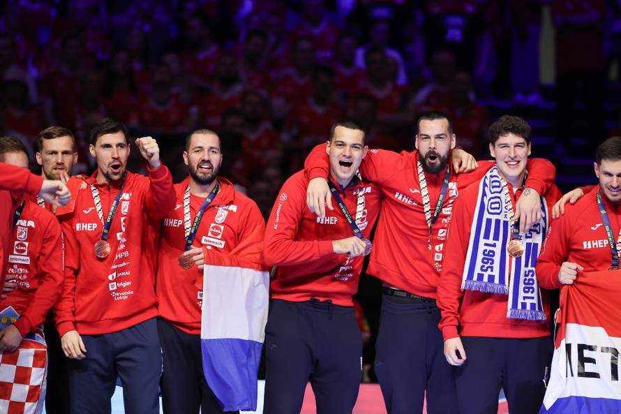 Dodjela medalja hrvatskoj rukometnoj reprezentaciji