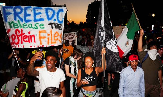 U.S. President Trump deploys the National Guard in Washington