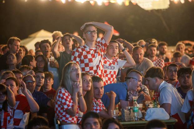 Gledanje utakmice u Splitu 