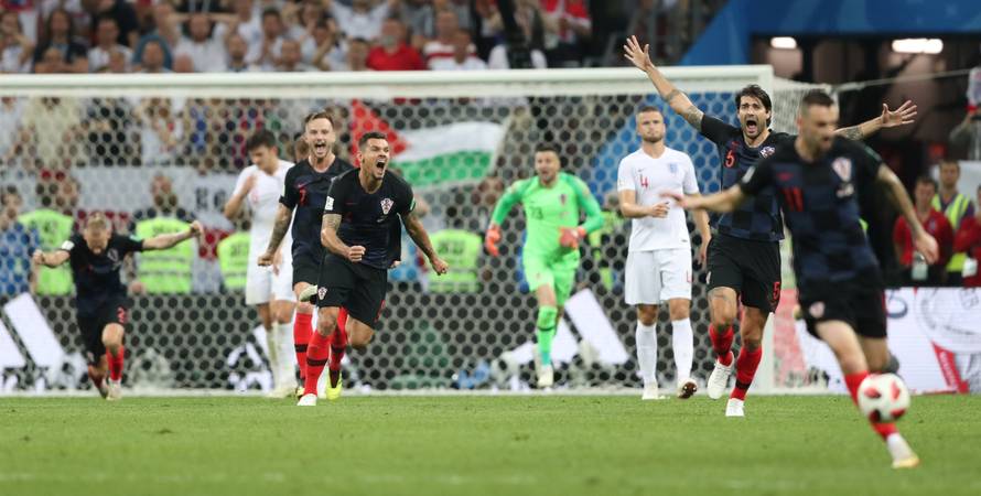 World Cup - Semi Final -  Croatia v England