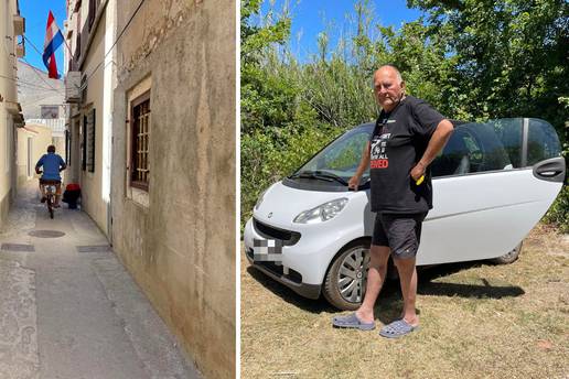 Vlasnik Smarta o kojem priča cijeli Susak: Znam da auto ne smije na otok, ali to su mi kolica