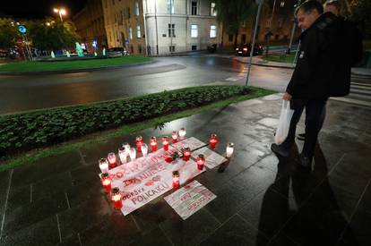 Zagreb: Poruke podrške i svijeće osvanule na Britancu