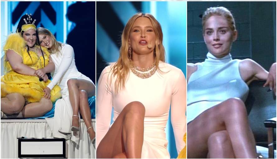 'Sirove strasti' na Eurosongu:  Voditeljica sjela i pokazala sve