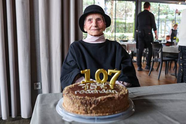 24SATA Proslava 107. ro?endana Ivke Br?i?, najstarije Zagrep?anke