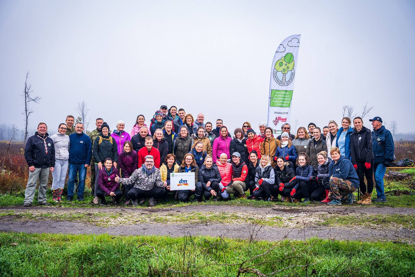 U projektu Co2mpesating by planting volonteri Šumoborci posadili novih 13,000 sadnica