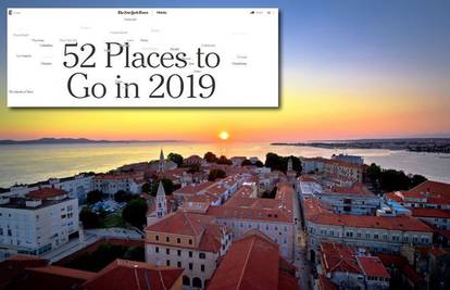 Zadar postao 11. preporučeno mjesto na svijetu za putovanja