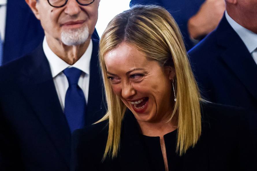 Swearing-in ceremony at the Quirinale Palace, in Rome