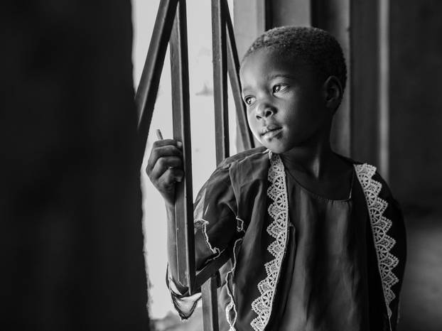 Osijek: Dio postave izložbe fotografija fotoreporterke Pixsella Emice Elveđi "Srce za Afriku"