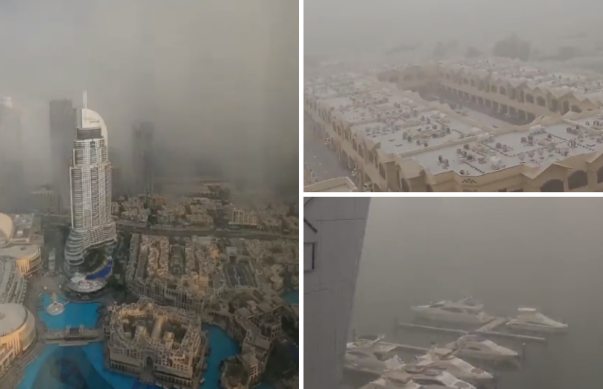 VIDEO Pogledajte trenutak kad je Dubai 'nestao' u par sekundi