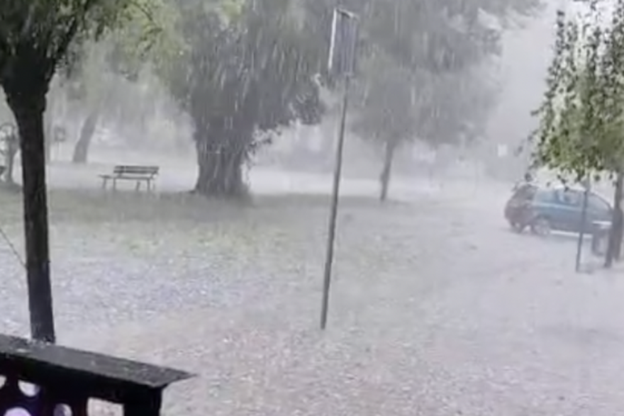 Nevrijeme u Slavoniji