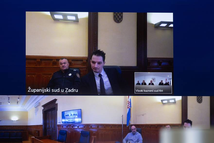 Zagreb: Filip Zavadlav video vezom sudjelovao na sjednici vijeća o žalbama na Visokom kaznenom sudu