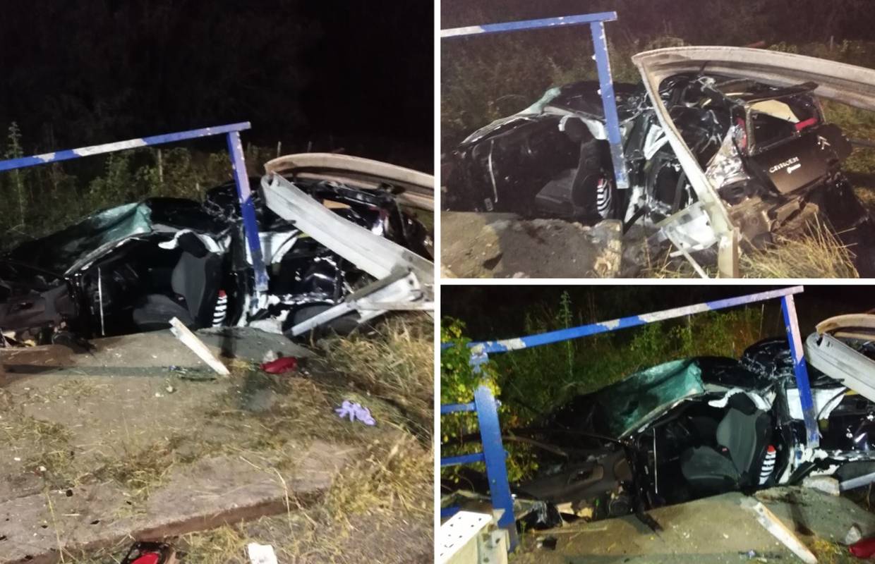 Stravična nesreća: Probili su ogradu autom, muškarac umro