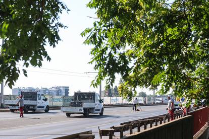 FOTO Od danas nova regulacija prometa na Jadranskom mostu, kreće sanacija zapadne strane