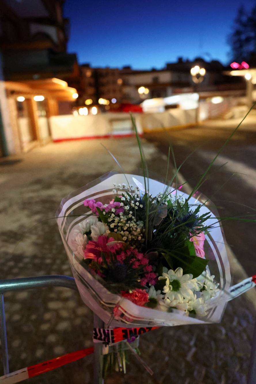 Aftermath of New Year’s Eve party fire and explosion at "Le Constellation" bar in Crans-Montana