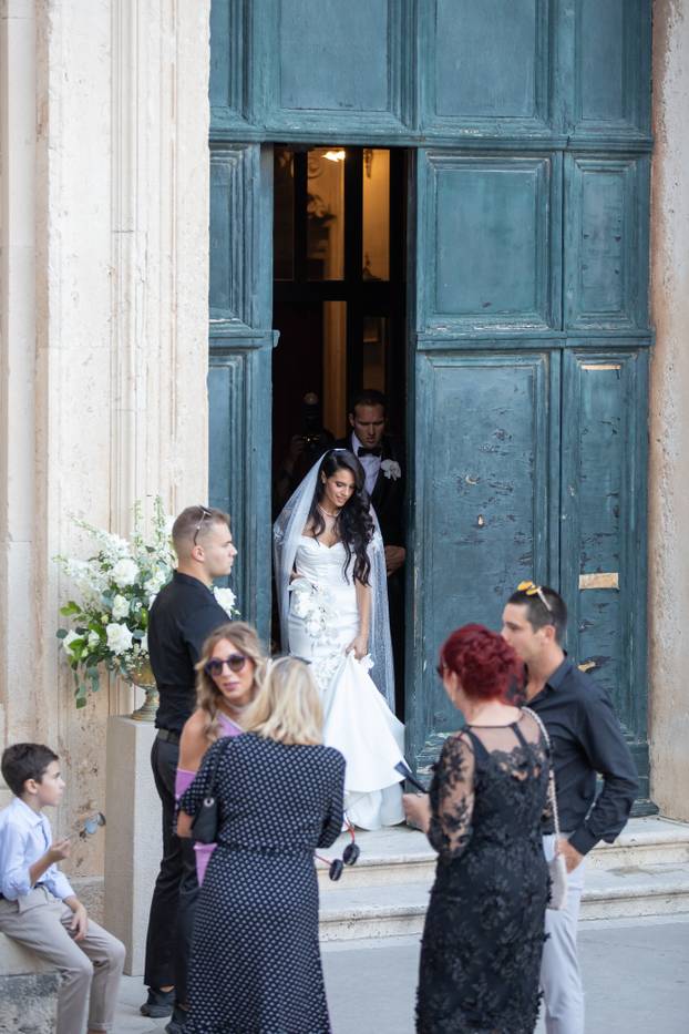Zrinka Šahurić i Bojan Bogdanović vjenčali su se u Dubrovniku 