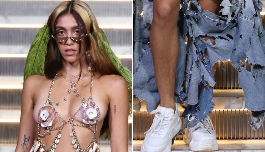 Golišava Madonnina kći šokira: Dlakavih nogu prošetala pistom