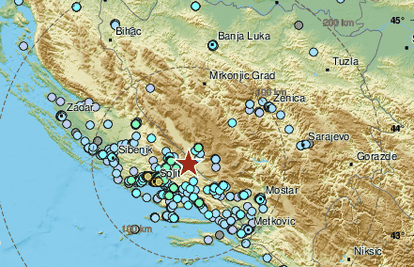Snažan potres zatresao splitsko područje, građani uznemireni: Magnituda čak 4,6 po Richteru!