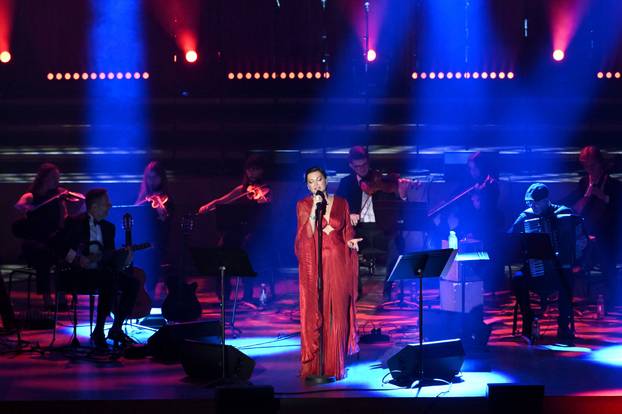 Zagreb: Nina Badrić održala koncert u Lisinskom
