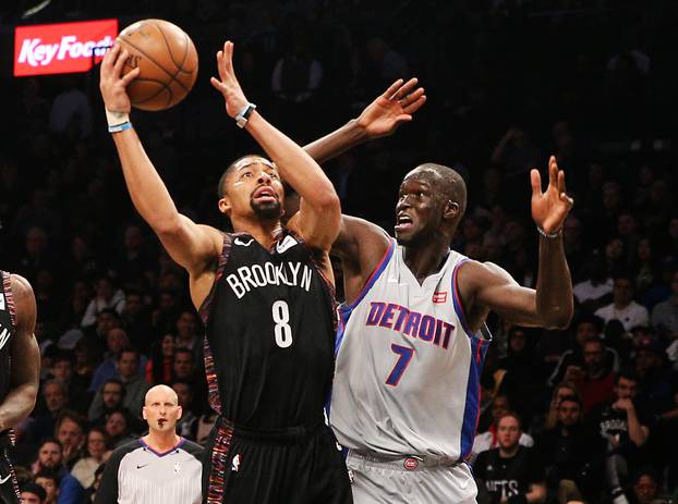 NBA: Detroit Pistons at Brooklyn Nets