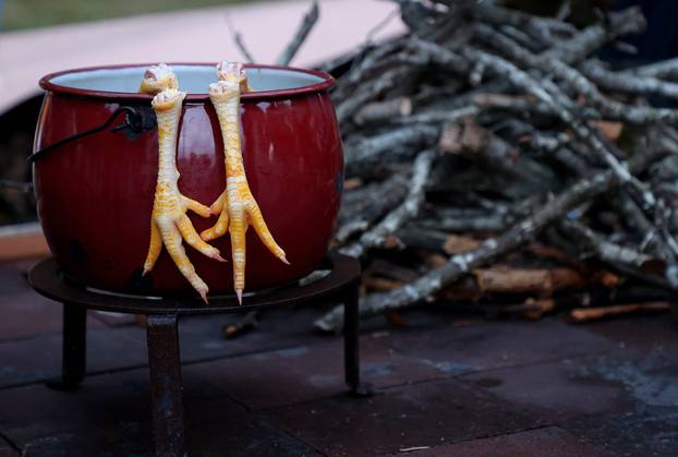 FOTO Dani komina, pure i brozina: Tijarica proslavila dane tradicije unatoč lošem vremenu