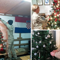 Hrvatski vojnici čestitali Božić iz Afganistana i okitili drvca